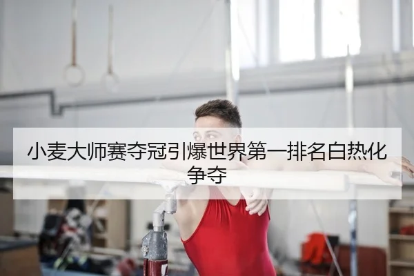 小麦大师赛夺冠引爆世界第一排名白热化争夺